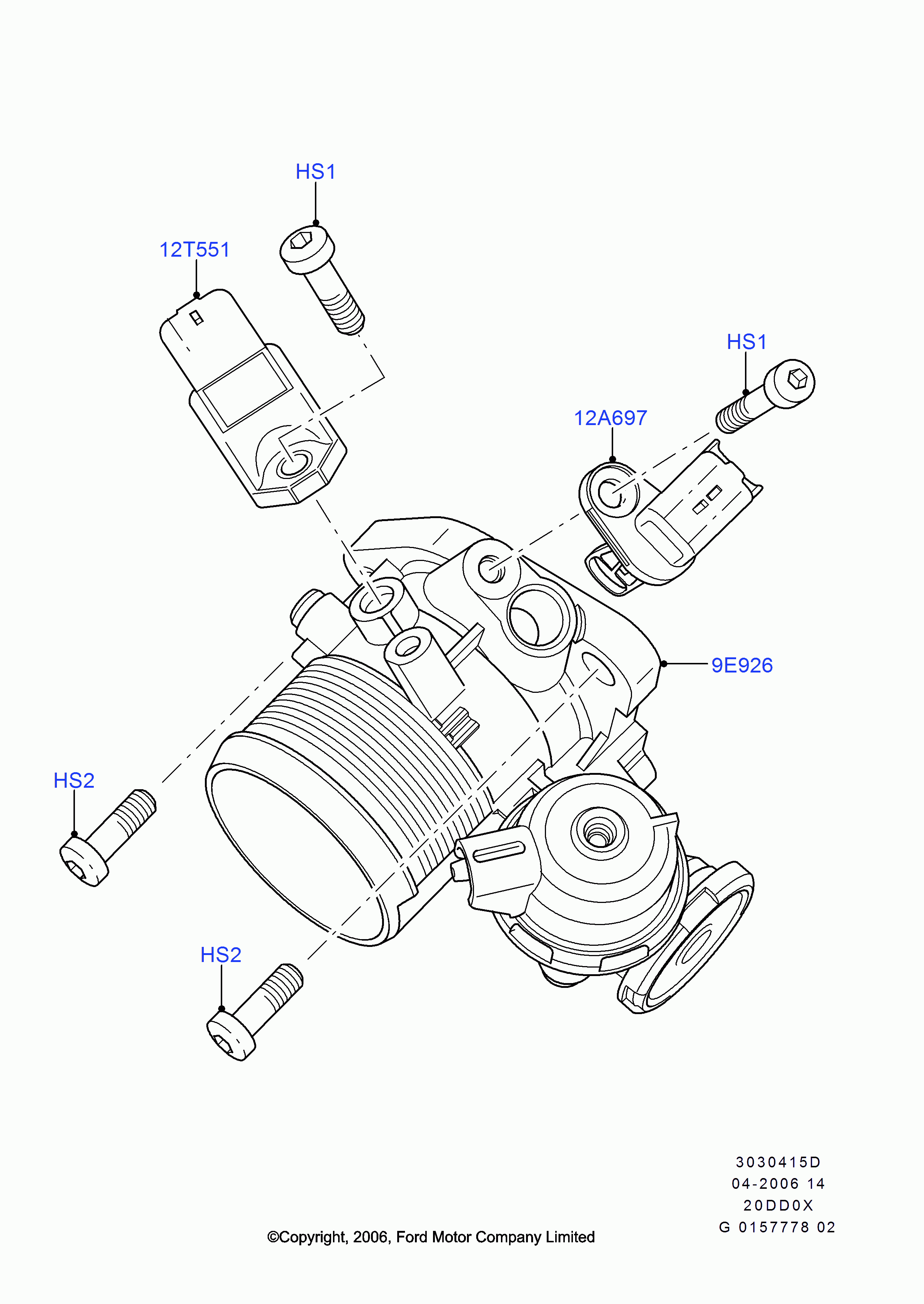 FORD 1 423 736 - Senzor,temperatura aer admisie aaoparts.ro