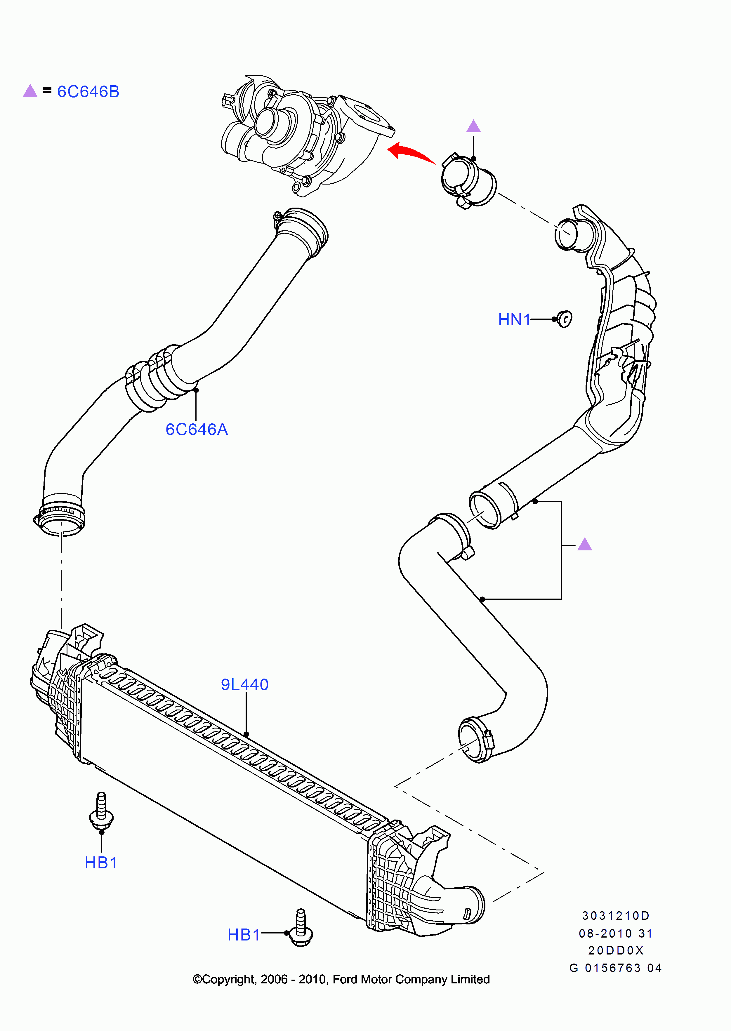Volvo 1742060 - Intercooler, compresor aaoparts.ro