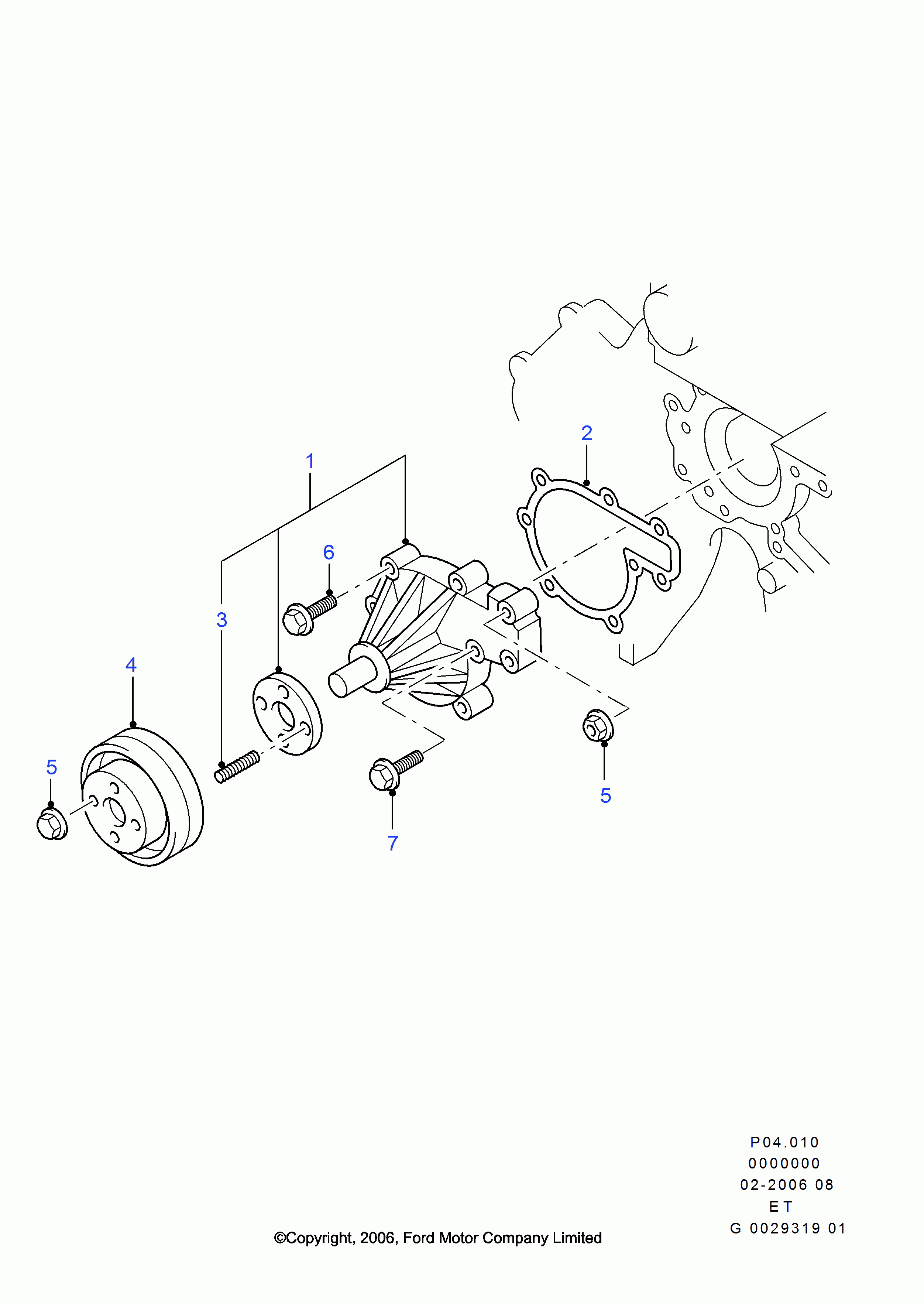 AISIN WPZ-030V - Pompa apa aaoparts.ro