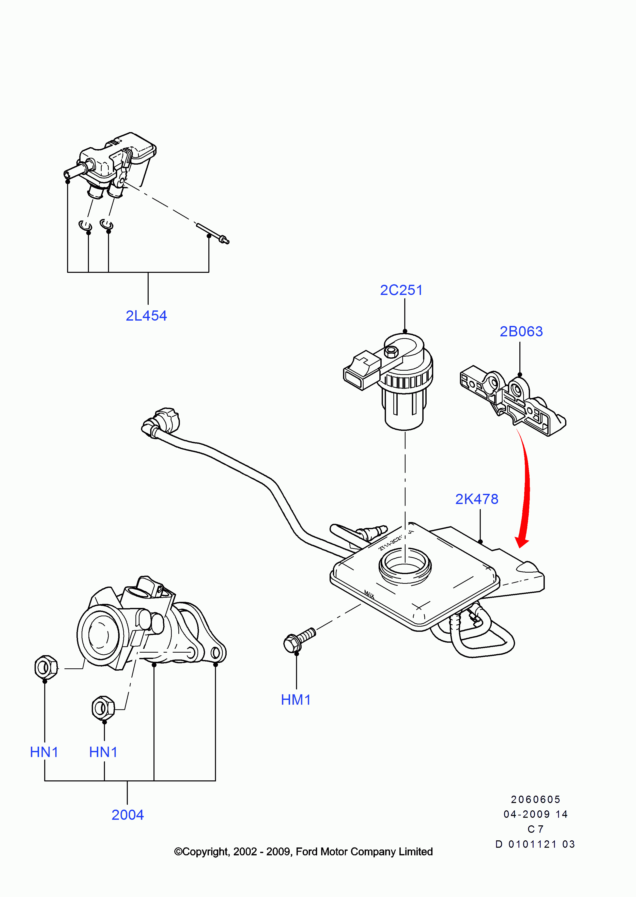 Scania 1438742 - Intinzator curea, curea distributie aaoparts.ro
