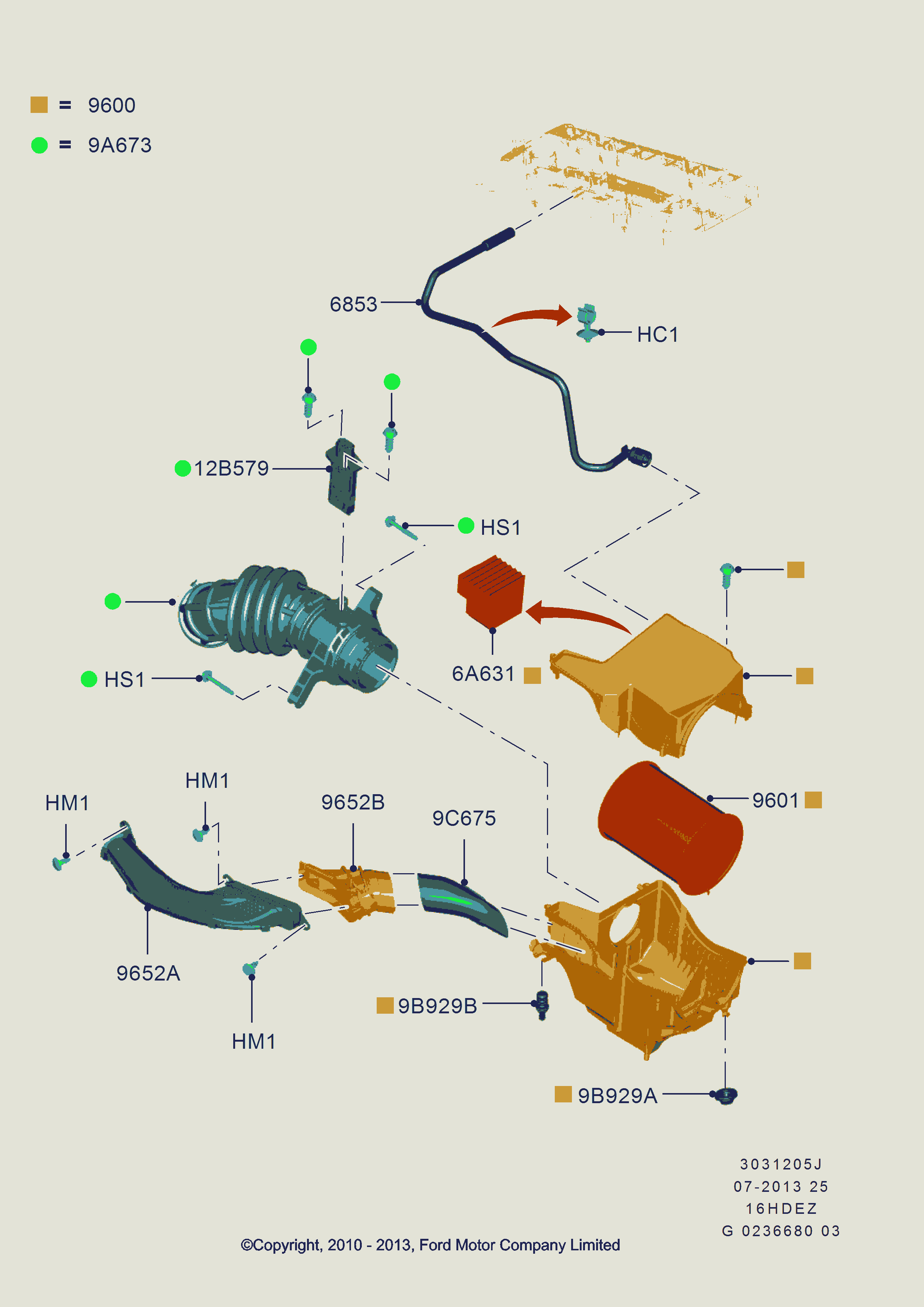 FORD 4 515 688 - Senzor debit aer aaoparts.ro