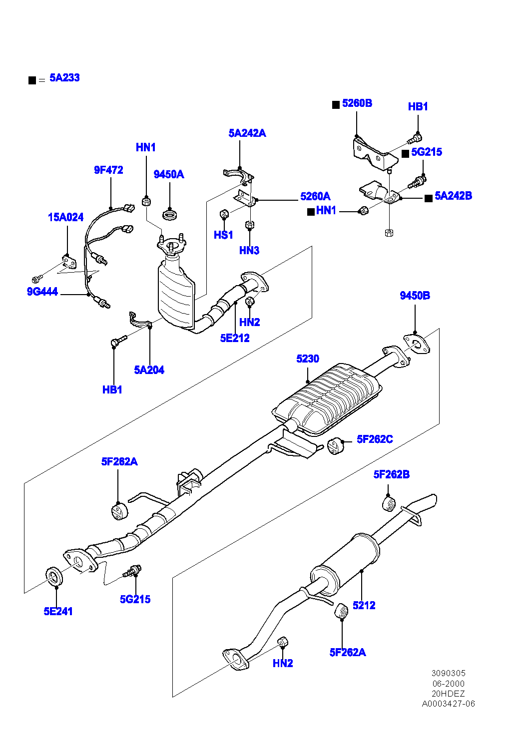 FORD 4140960 - Sonda Lambda aaoparts.ro