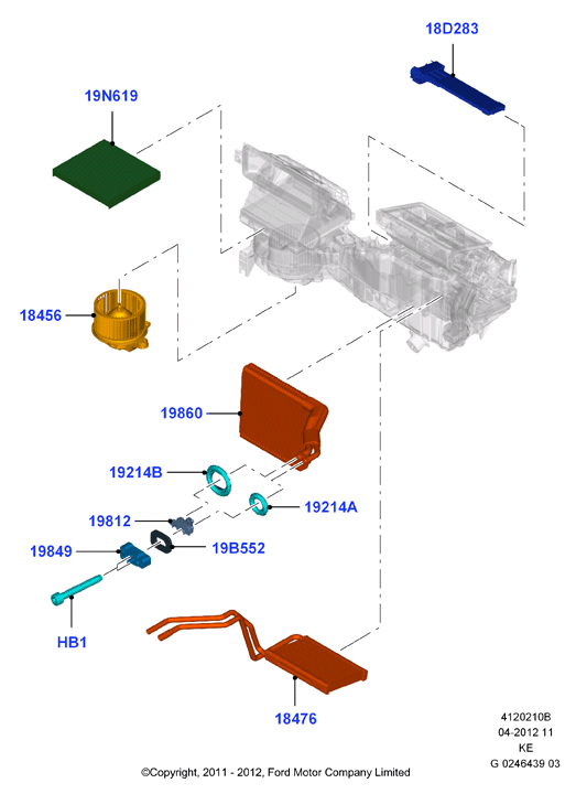 FORD 1718 237 - Filtru, aer habitaclu aaoparts.ro