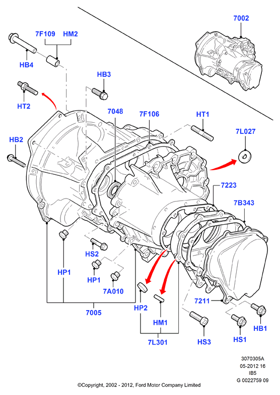 FORD 1013800 - Simering, cutie automata aaoparts.ro