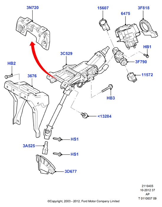 FORD 1 758 588 - Comutator pornire aaoparts.ro