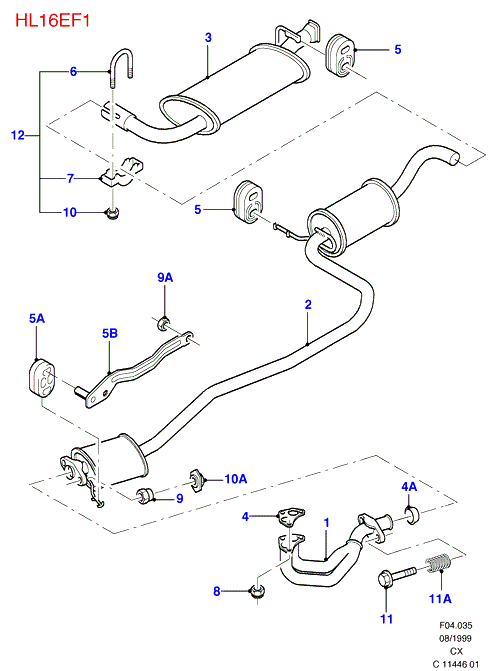 FA1 921-955 - Conector teava, sistem de esapament aaoparts.ro
