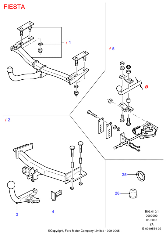 FORD 6 089 983 - Modul semnalizare aaoparts.ro