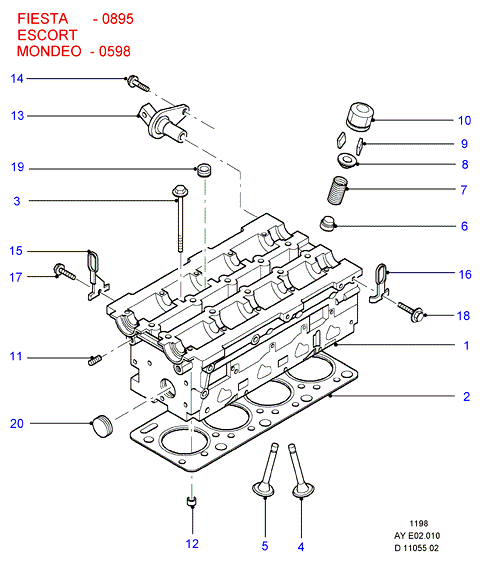 FORD 1043175 - Culbutor supapa aaoparts.ro