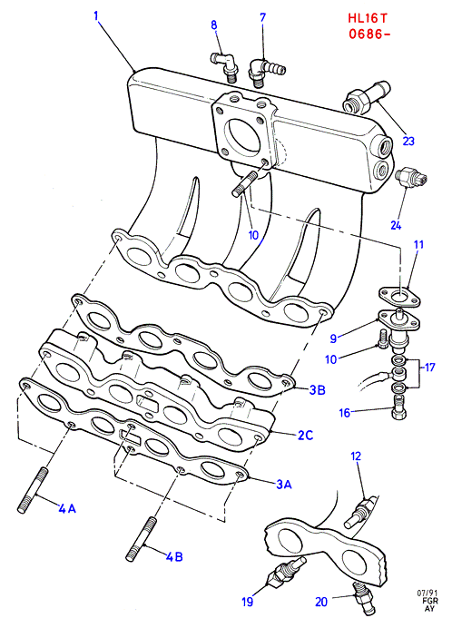 FORD 1 626 473 - Senzor,temperatura lichid de racire aaoparts.ro