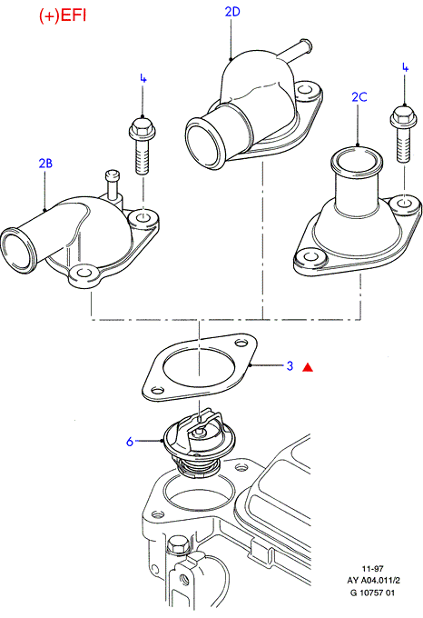 FEBI Bilstein 06758 - Termostat,lichid racire aaoparts.ro