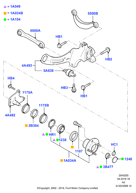 FORD 1061659* - Brat, suspensie roata aaoparts.ro