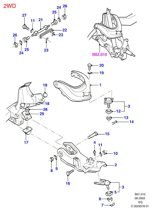 FORD 3 252 473 - Brat / bieleta suspensie, stabilizator aaoparts.ro