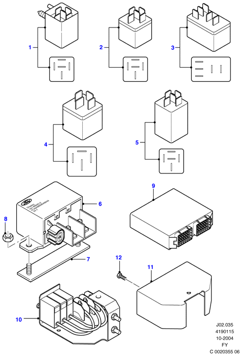 HELLA 4DM 003 360-021 - Modul semnalizare aaoparts.ro