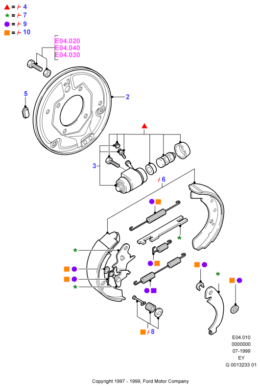 FORD 1809920 - Cilindru receptor frana aaoparts.ro