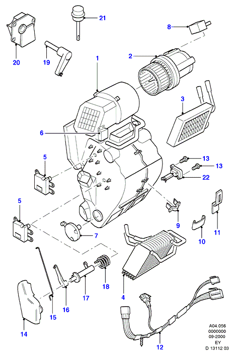Kamoka 7790063 - Ventilator, habitaclu aaoparts.ro
