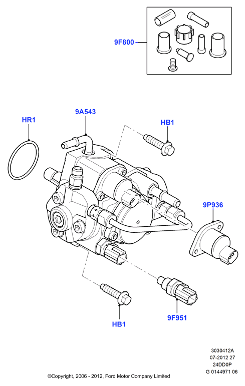 FORD 1 441 571 - Senzor,temperatura lichid de racire aaoparts.ro