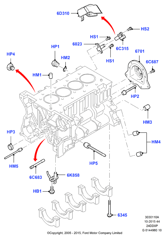 FORD 1 143 723 - Senzor impulsuri, arbore cotit aaoparts.ro