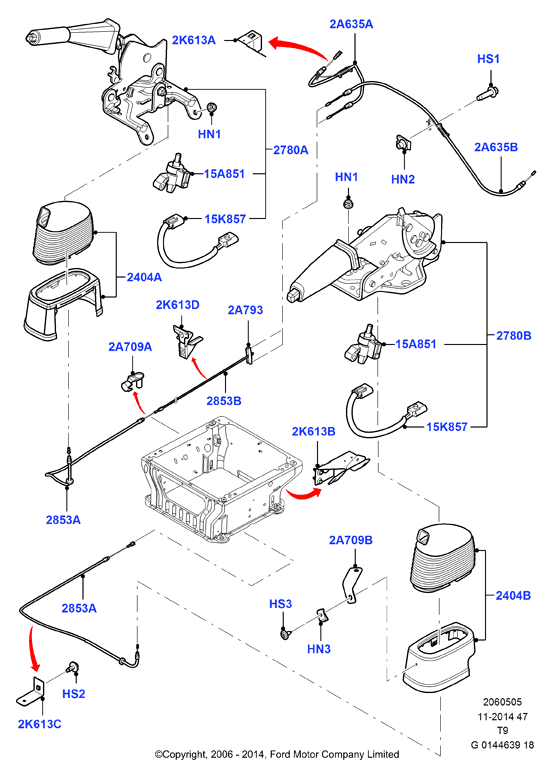 Triscan 8140 161135 - Cablu, frana de parcare aaoparts.ro