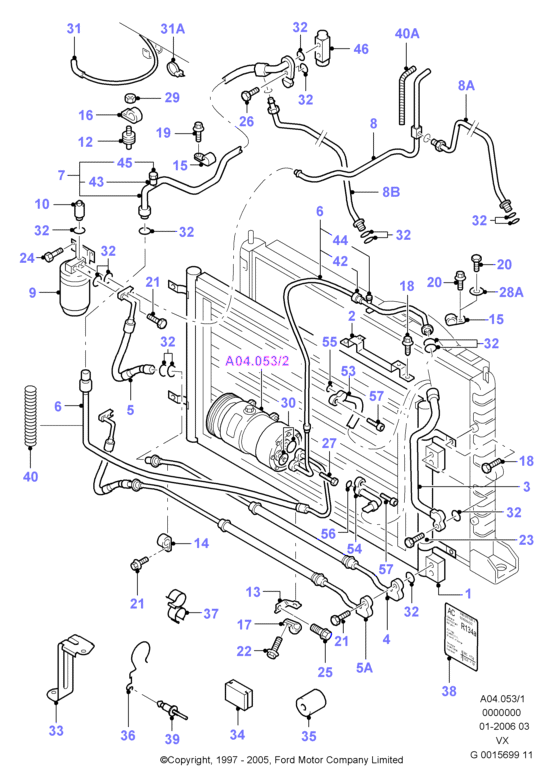 FORD 1 067 111 - Compresor, climatizare aaoparts.ro