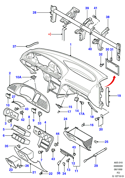 DAF 1644154 - Cuzineti, arbore cotit aaoparts.ro