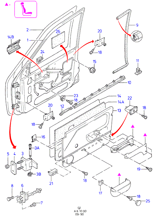 GROB 6144035 - Clip - Weatherstrip aaoparts.ro