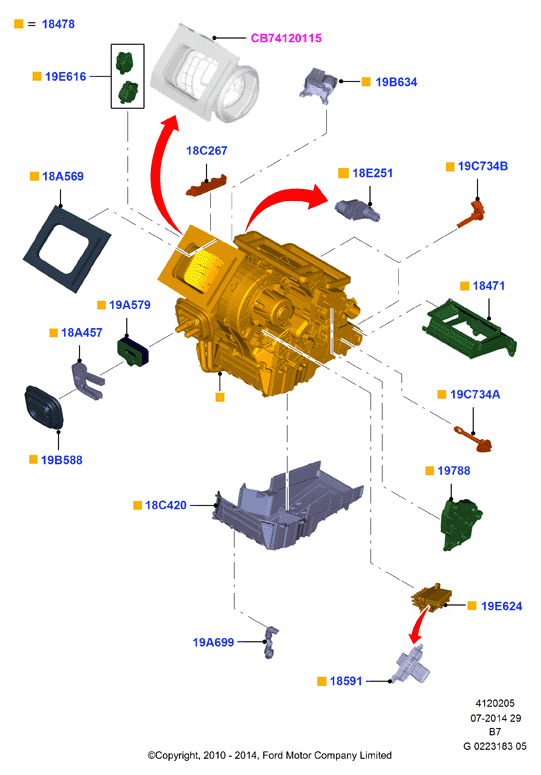 FORD 1786200 - Element de reglare, clapeta carburator aaoparts.ro