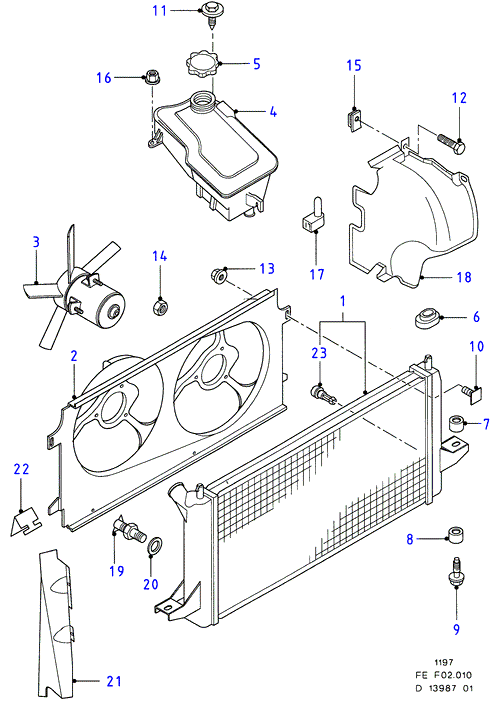Topran 300 927 - Buson,vas expansiune aaoparts.ro