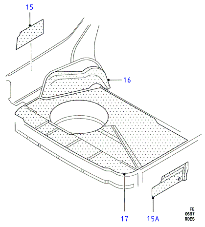 FA1 21-10006.5 - Clips, acoperire decorativa si protectie aaoparts.ro