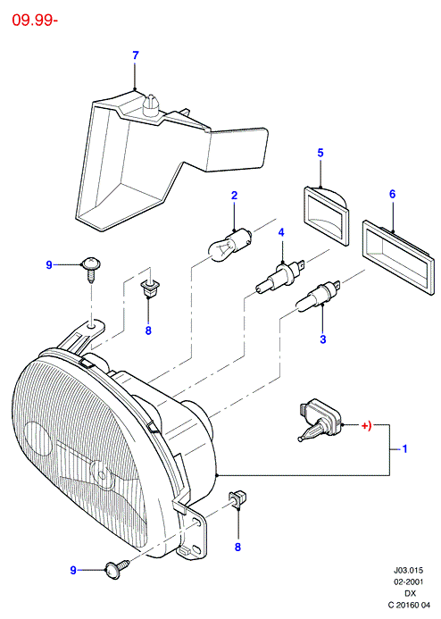ABAKUS 431-1153L-LD-EM - Far aaoparts.ro
