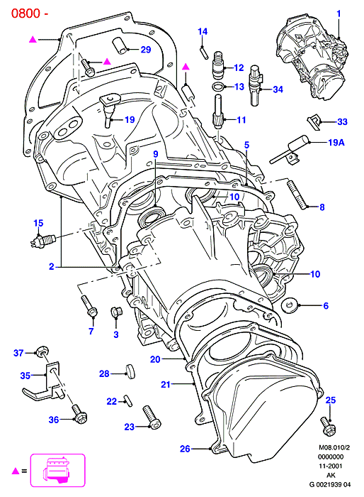 FORD 1013800 - Simering, cutie automata aaoparts.ro