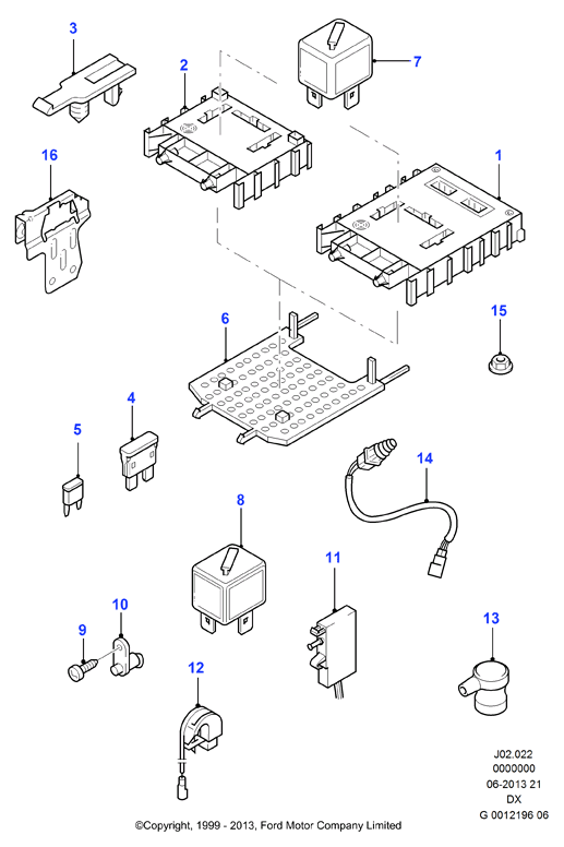 FORD 1030360 - Releu, curent alimentare aaoparts.ro