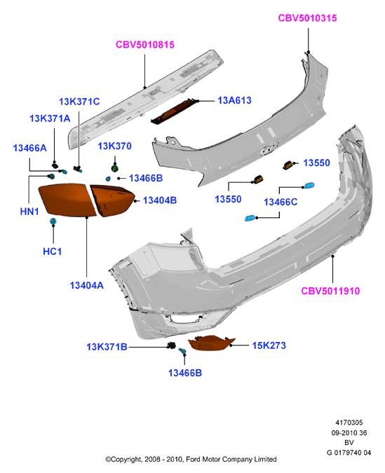 FORD 4473369 - Bec, lumini bord aaoparts.ro