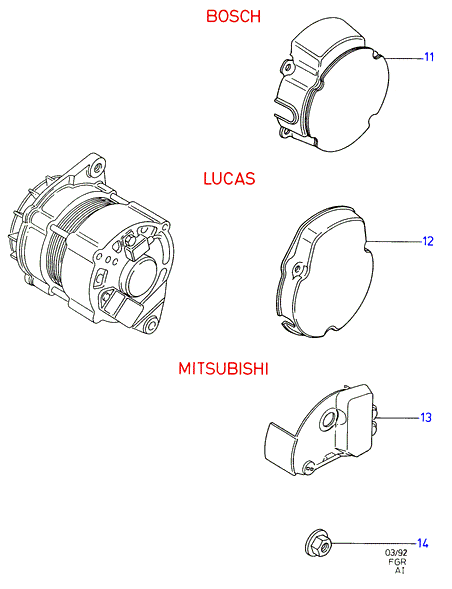 FORD 1028280 - Curea transmisie cu caneluri aaoparts.ro