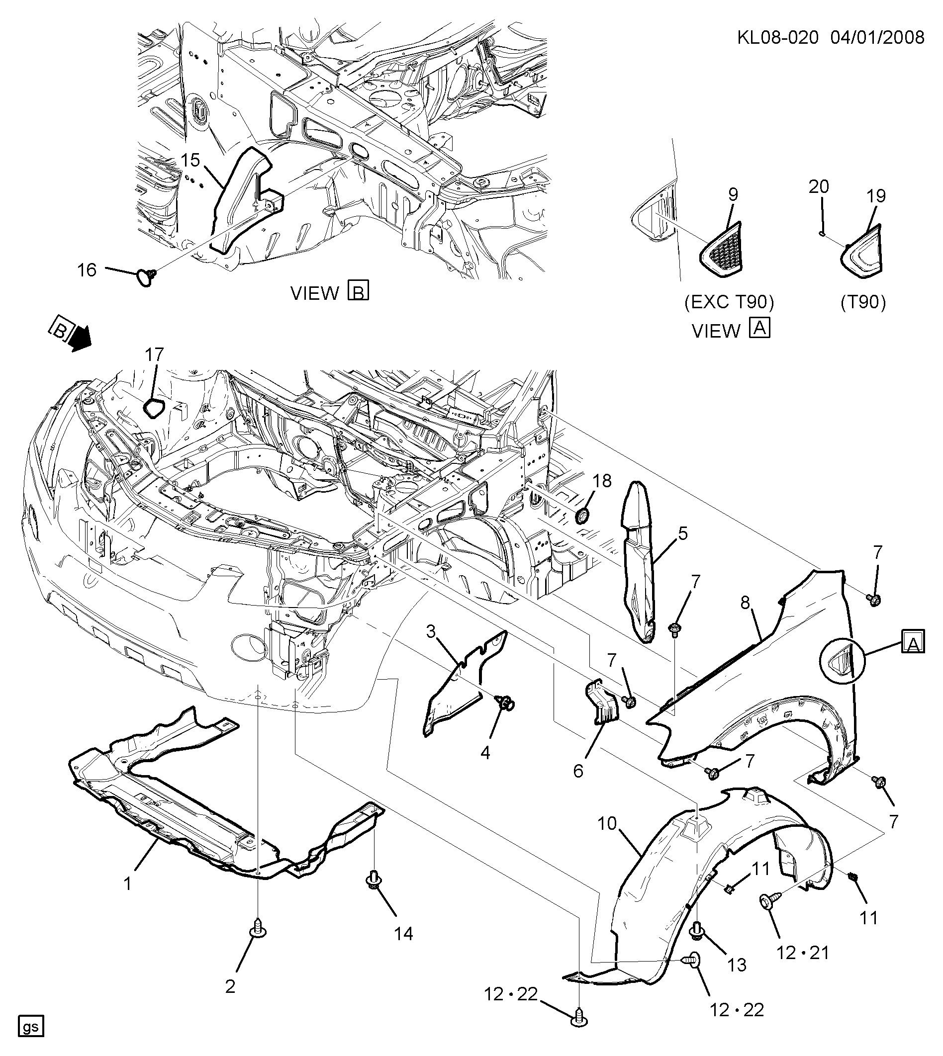 DAEWOO 94530432 - Clips, acoperire decorativa si protectie aaoparts.ro