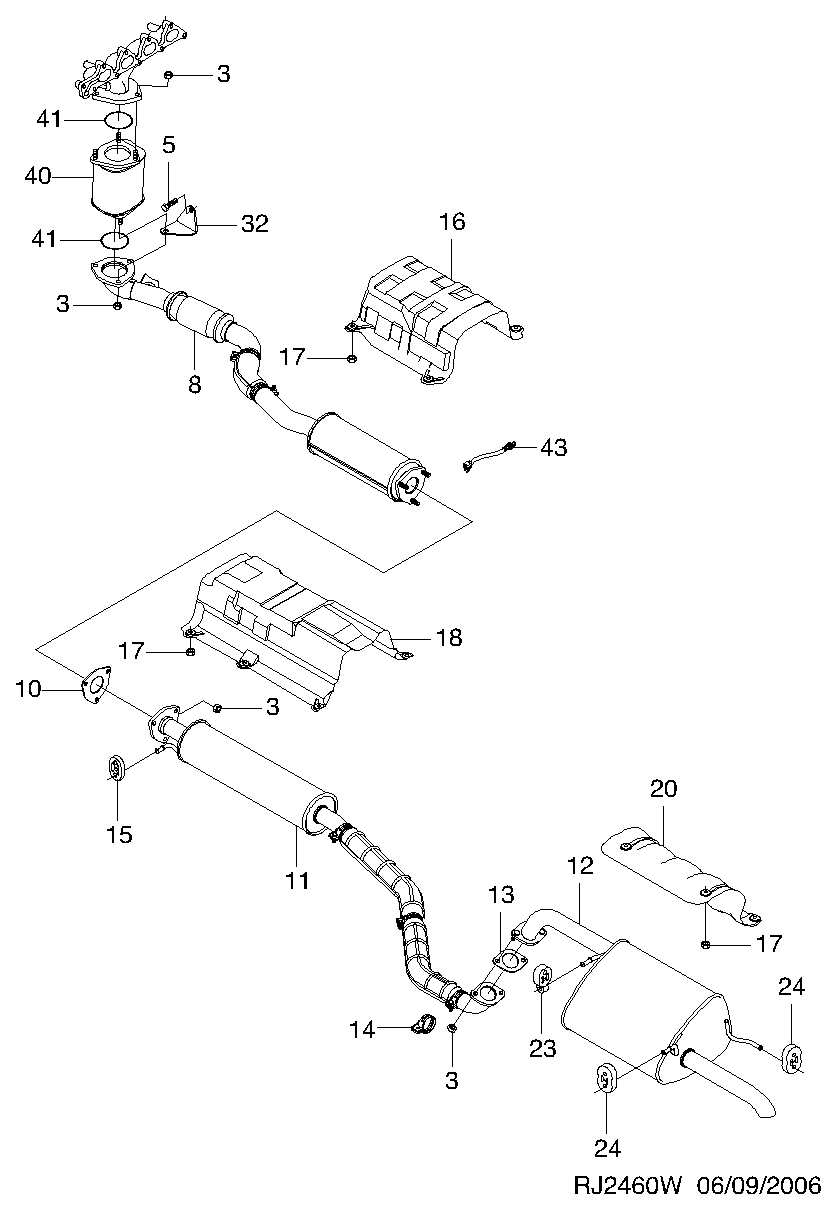GM 96460427 - Cuzinet, stabilizator aaoparts.ro