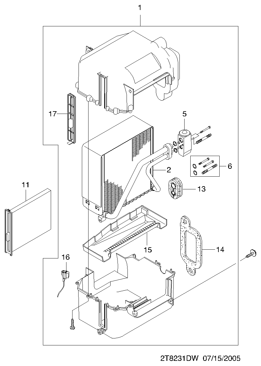 Chevrolet 96962173 - Filtru, aer habitaclu aaoparts.ro