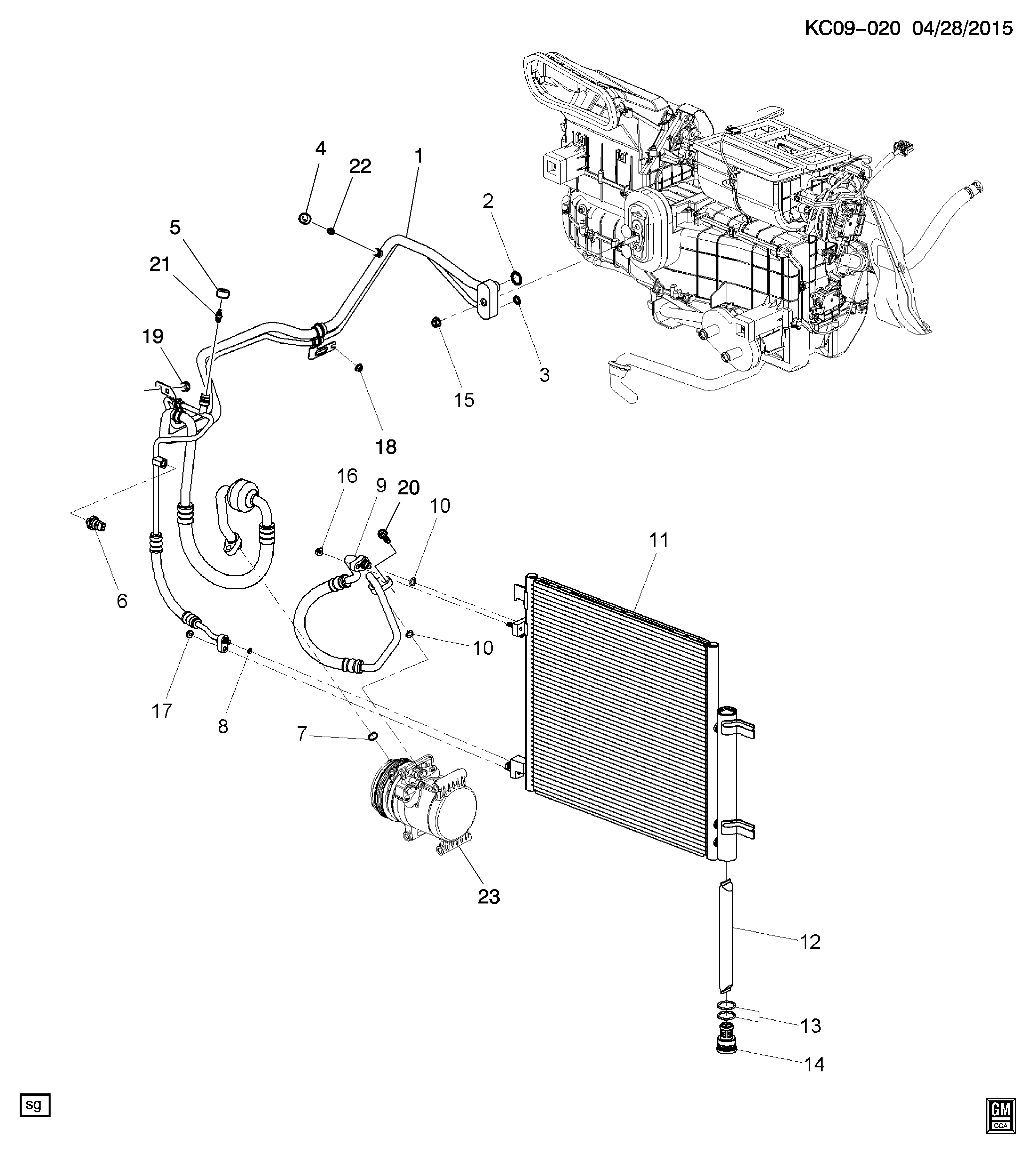 DAEWOO 94535504 - Set garnituri, radiator ulei aaoparts.ro