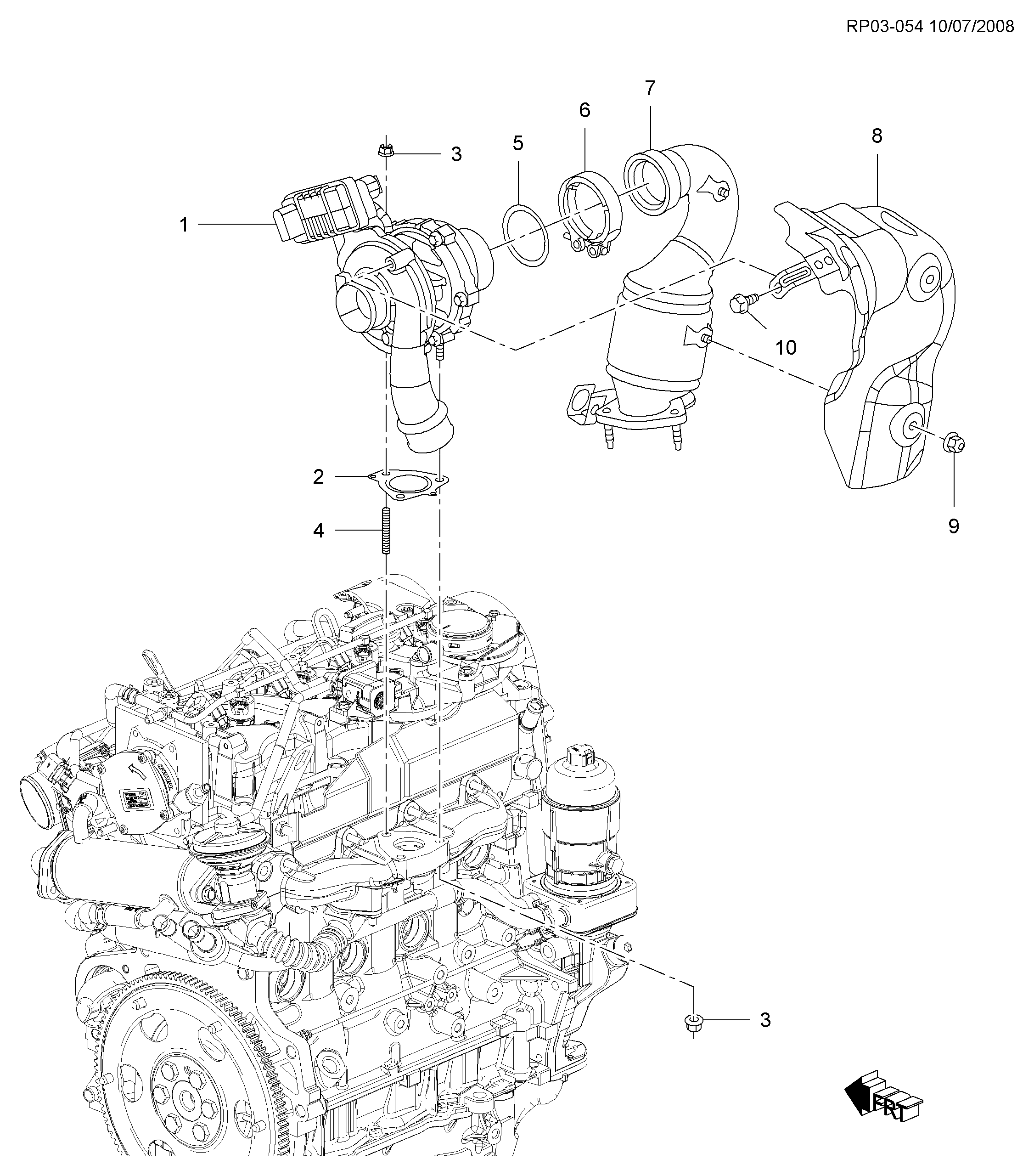 FCA 96629314 - CLAMP,CTLTC CONV aaoparts.ro