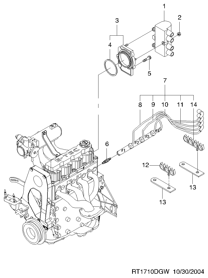 Opel 96253555 - Bobina de inductie aaoparts.ro