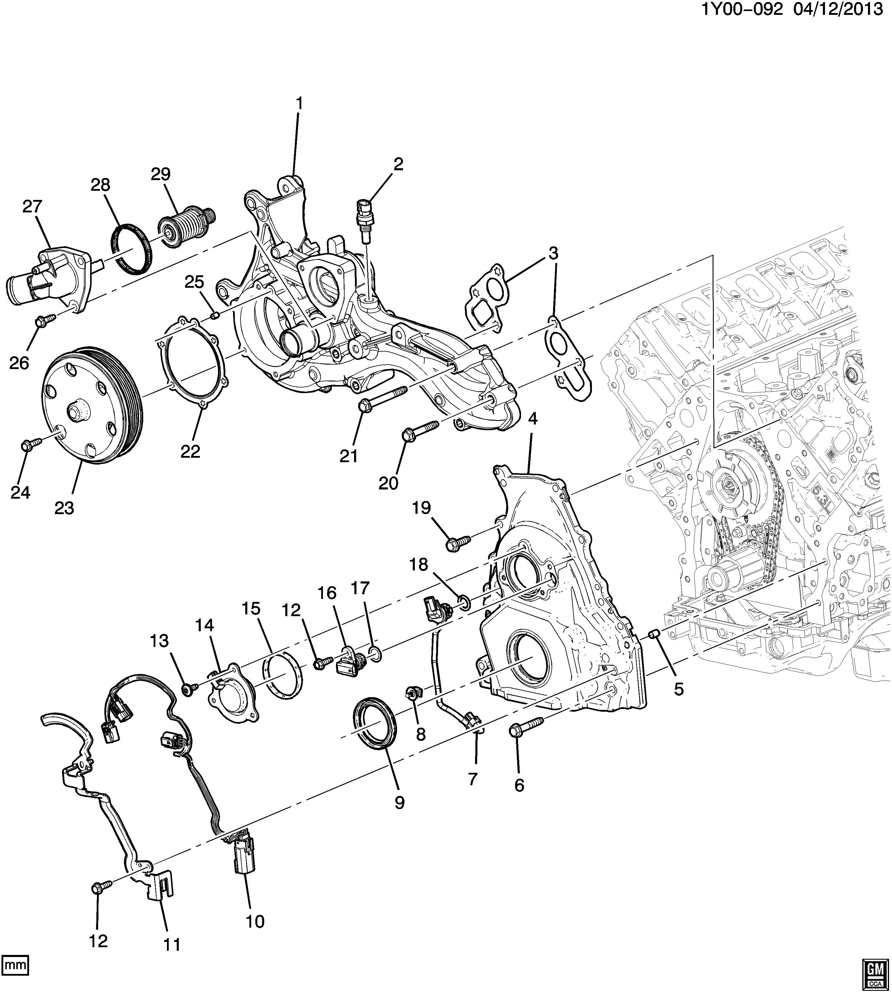 GM 12 608 814 - Senzor,temperatura lichid de racire aaoparts.ro