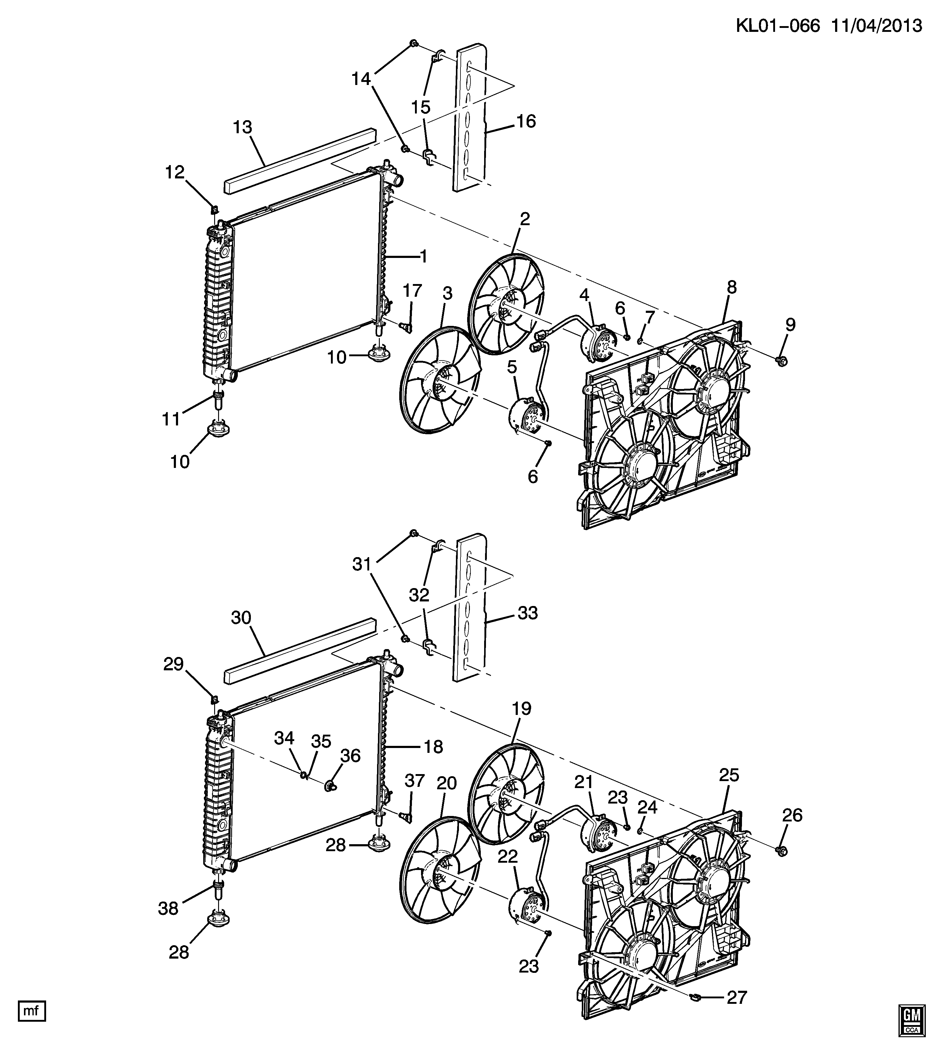 PSA 20942542 - Radiator, racire motor aaoparts.ro