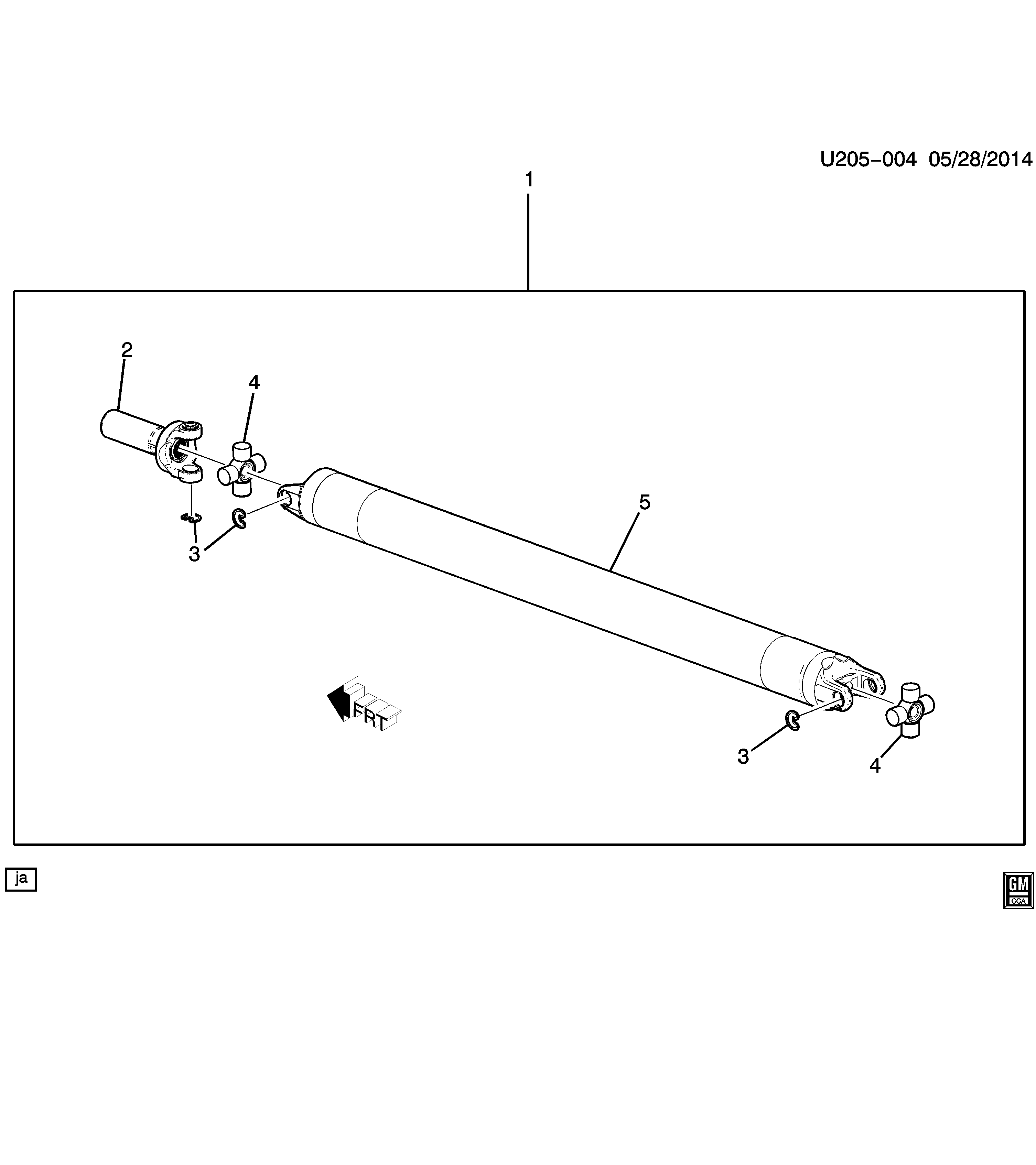 GM 23471515 - Articulatie, cardan aaoparts.ro
