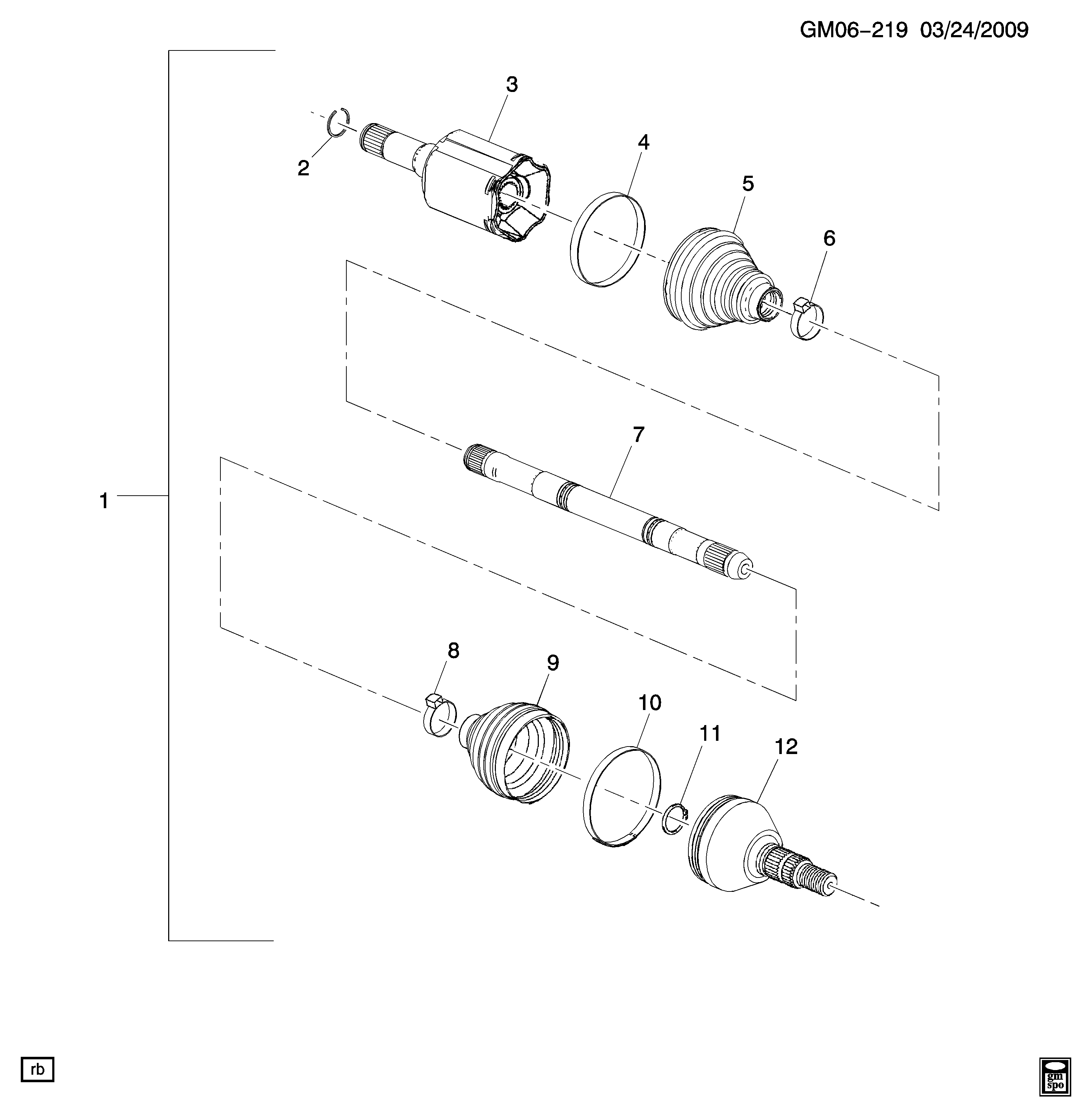 GM 13318003 - Tripoda,cardan aaoparts.ro