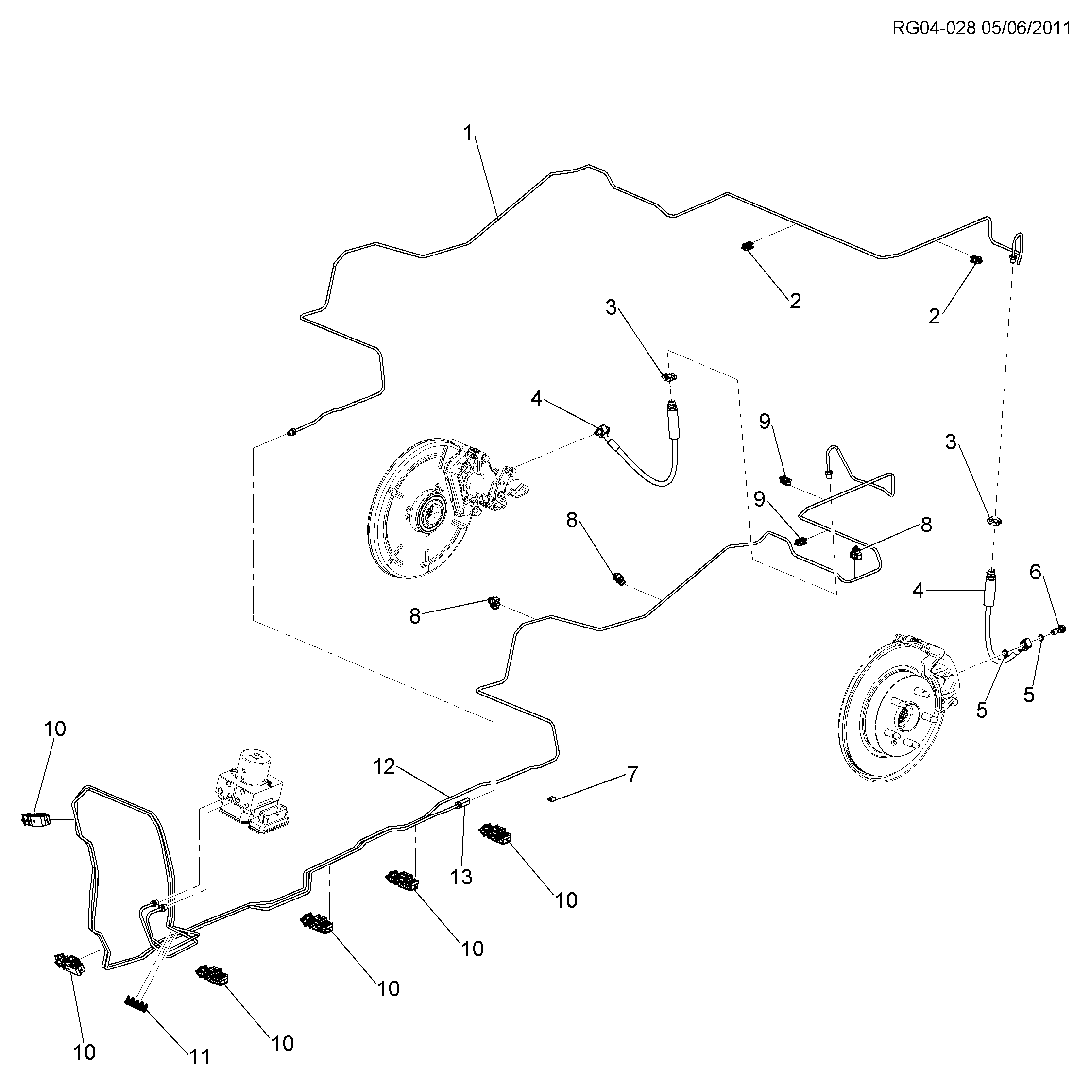 PSA 20912243 - Furtun frana aaoparts.ro