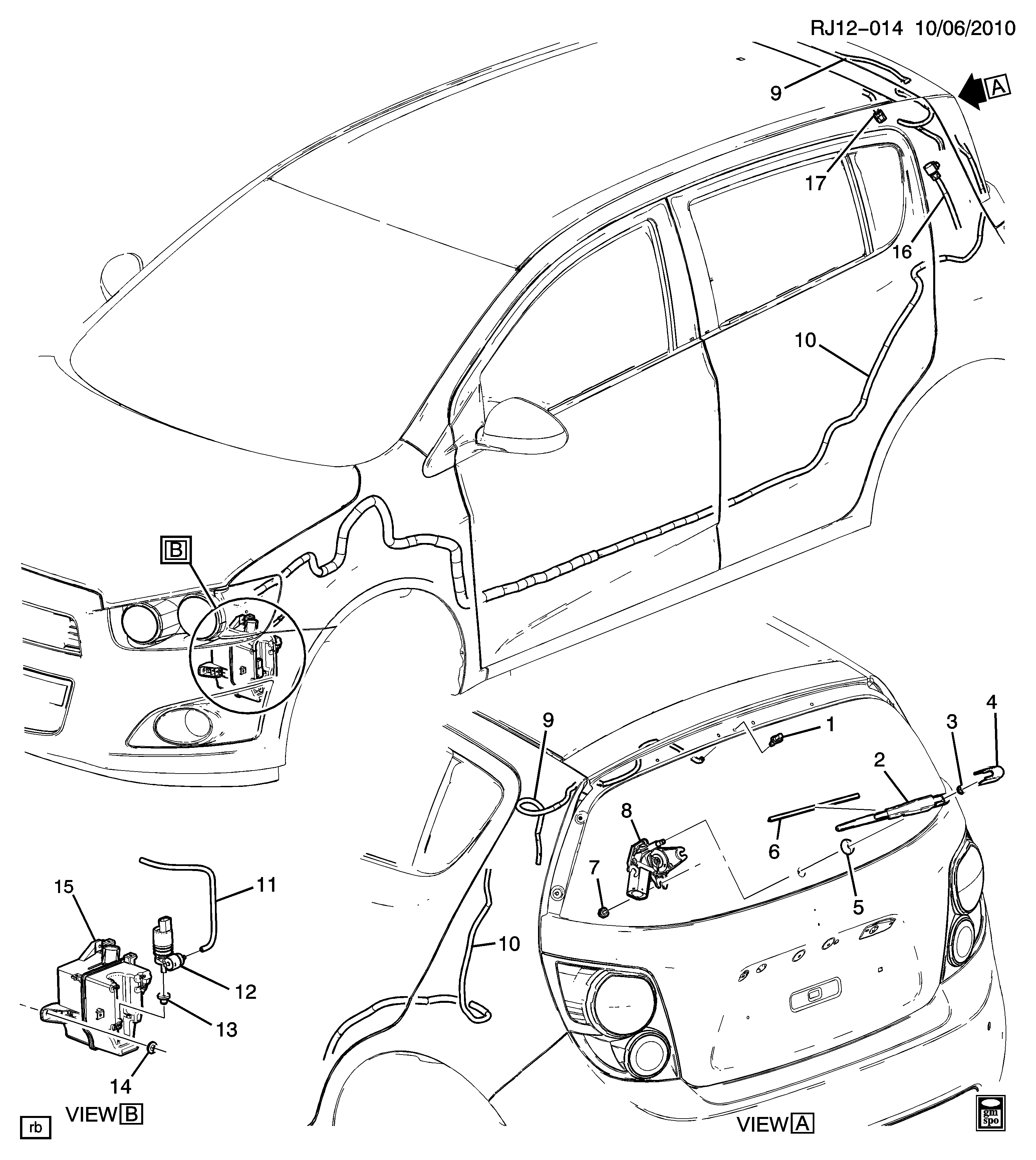 Chevrolet 95016791 - Lamela stergator aaoparts.ro