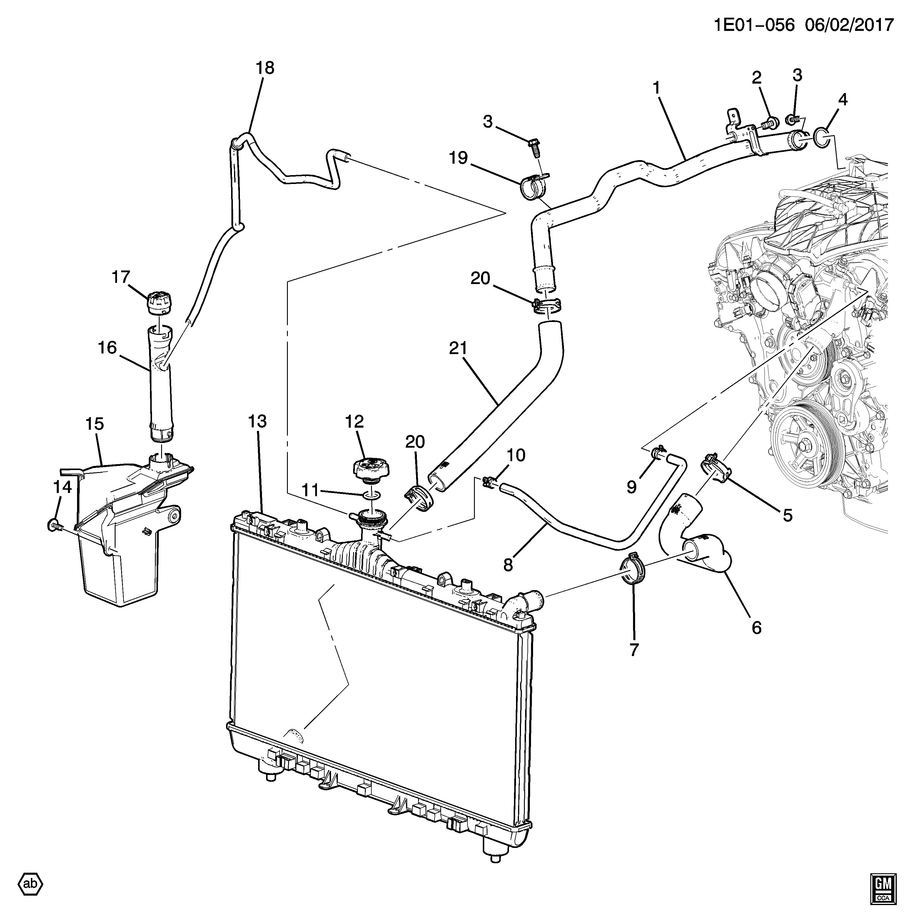 GM 92232910 - Buson,radiator aaoparts.ro