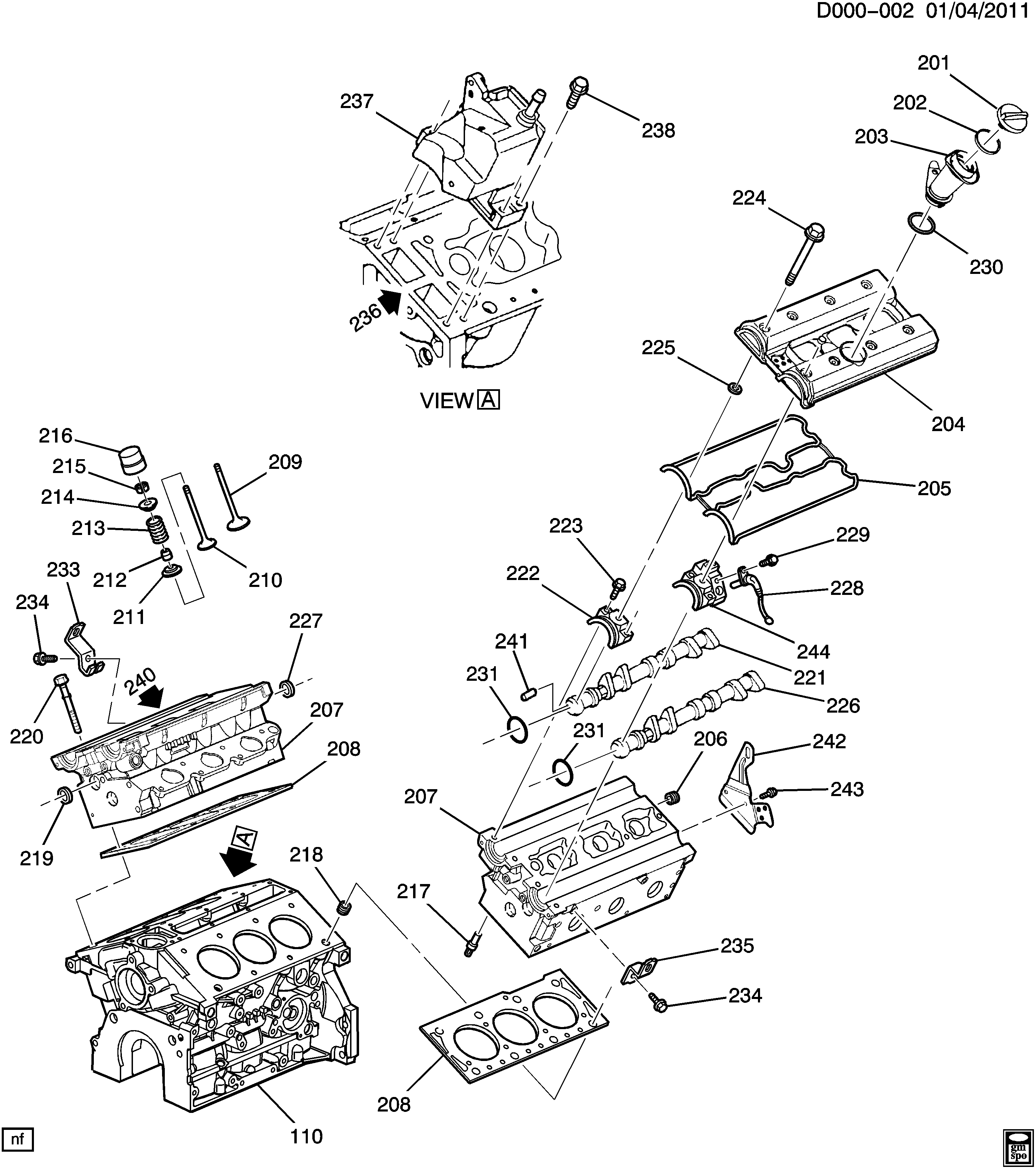 SAAB 90 410 741 - Etansare, supape aaoparts.ro