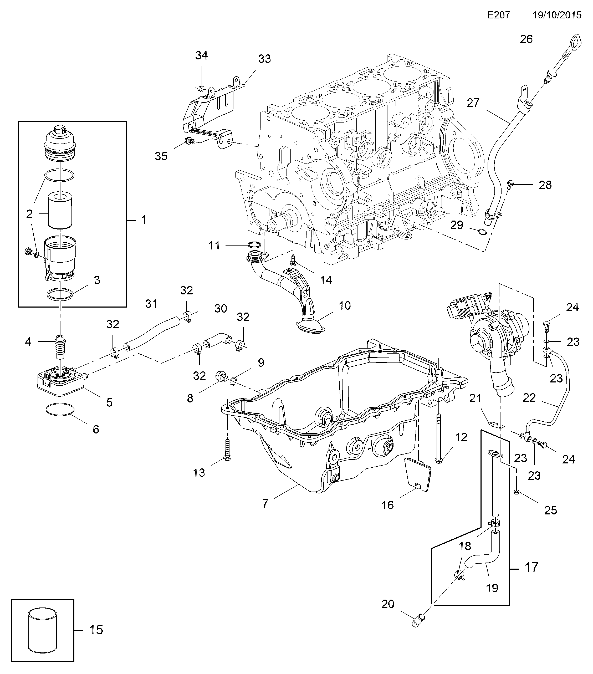 Opel 4805 011 - Surub de golire,baia de ulei aaoparts.ro