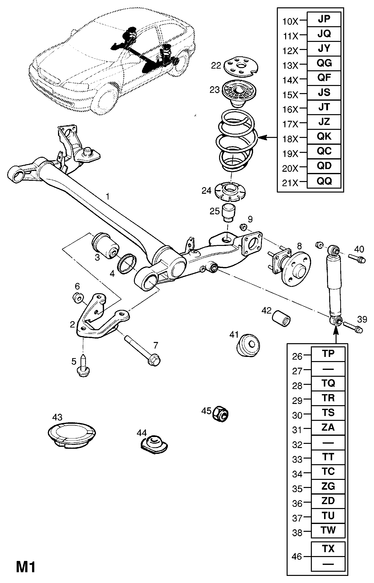 Opel 4 36 185 - Amortizor aaoparts.ro