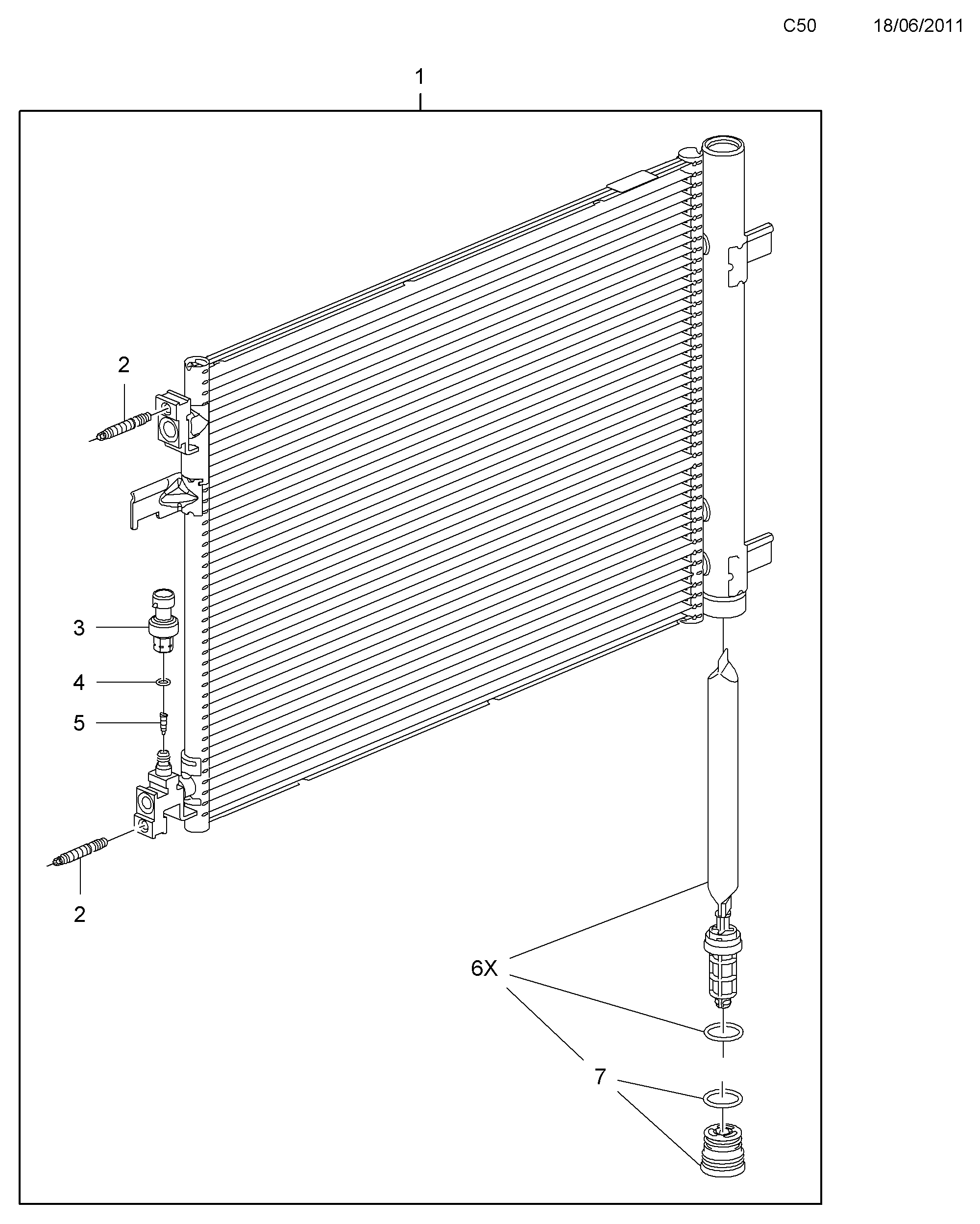 GM 1236587 - Comutator presiune, aer conditionat aaoparts.ro
